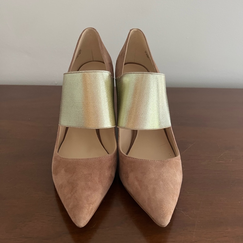 Nine West Gold Heels